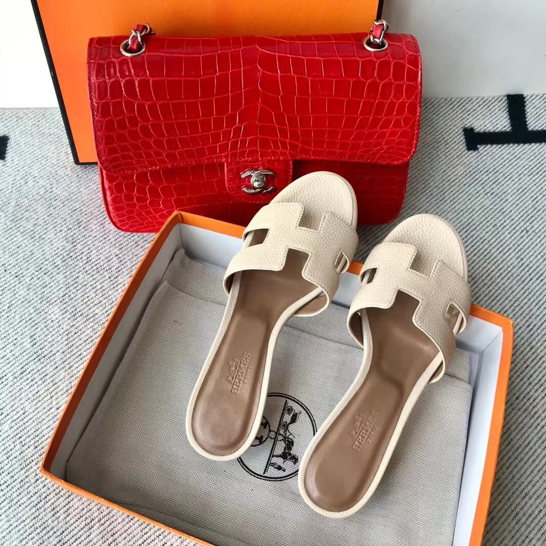 에르메스 올수공 오아시스 슬리퍼 샌들 토고 09